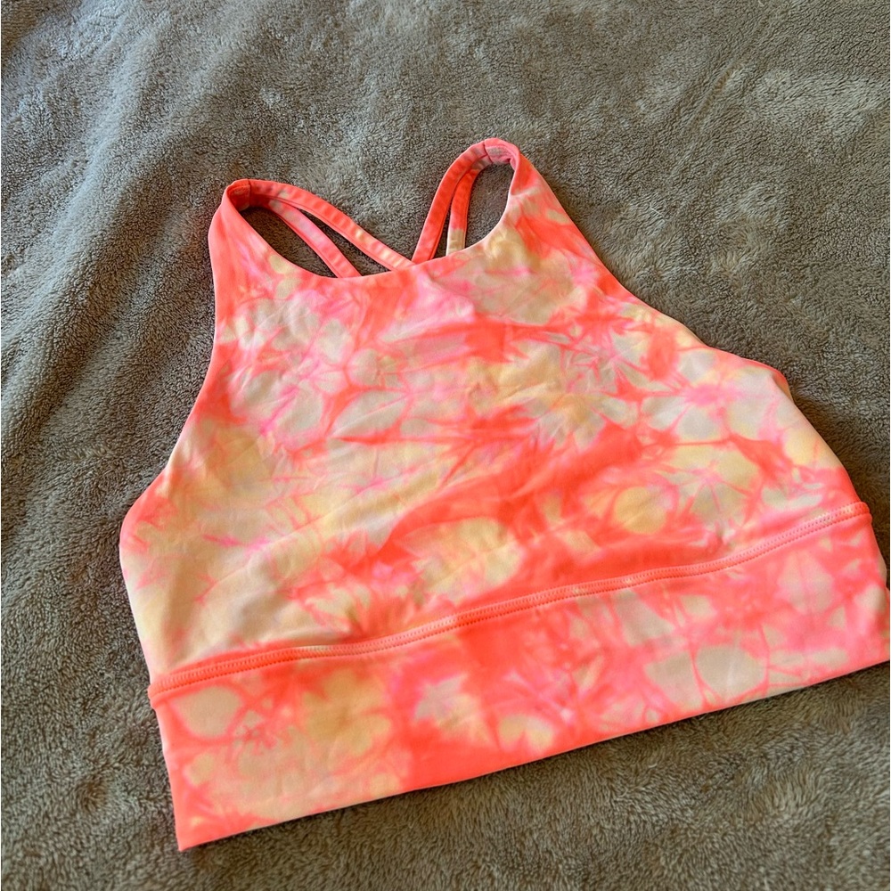 LuluLemon tie-dye sports bra. Size small